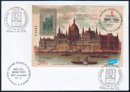 1997/14 Trefort Ágoston Gyakorlóiskola Bélyegbemutató Emlékív Felülnyomással FDC-n / Souvenir Sheet On FDC - Otros & Sin Clasificación