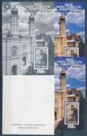 ** 1998/17 Zsidó Nyári Fesztivál 4 Db-os Emlékív Garnitúra Azonos Sorszámmal (30.000) / Souvenir Sheet Collection Of 4 - Other & Unclassified