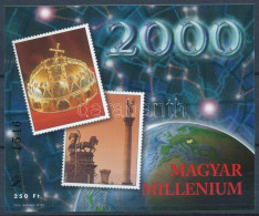 ** 1999/A41b Magyar Millennium 2000 Ajándék Emlékív (8.000) / Souvenir Sheet - Andere & Zonder Classificatie