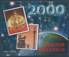 ** 1999/A41b Magyar Millennium 2000 Ajándék Emlékív (8.000) / Souvenir Sheet - Andere & Zonder Classificatie