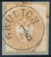 1863 15kr "GRULICH" - Andere & Zonder Classificatie