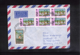 Tokelau Islands 1981 Interesting Airmail Letter - Tokelau