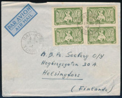 1948 Légi Levél Finnországba / Airmail Cover To Finland - Andere & Zonder Classificatie