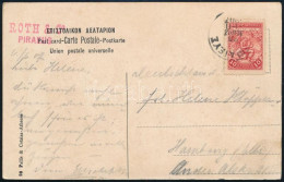 1907 Olimpia Bélyeg Képeslapon Hamburgba / Olympic Stamp On Postcard To Hamburg - Other & Unclassified