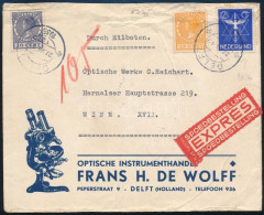 1935 Expressz Levél Bécsbe / Express Cover To Vienna - Sonstige & Ohne Zuordnung