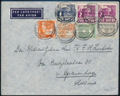 1935 Légi Levél Hollandiába / Airmail Cover To Netherlands - Autres & Non Classés