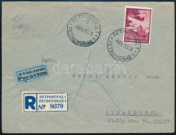 1938 Ajánlott Légi Levél Magyarországra / Registered Airmail Cover To Hungary - Sonstige & Ohne Zuordnung