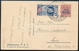 1935 Képeslap Felülnyomott Bélyegekkel / Mi 299-300 On Postcard - Otros & Sin Clasificación