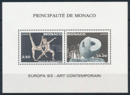 ** 1993 Europa CEPT Kortárs Művészet Blokkformájú Pár / Pair In Blockform Mi 2120-2121 (Mi EUR 120.-) - Other & Unclassified
