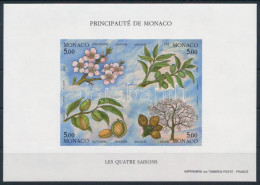 ** 1993 A Négy évszak Vágott Blokk / Imperforate Block Mi 57 (Yvert EUR 190.-) - Autres & Non Classés