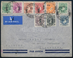 1946 Légi Levél Belgiumba / Airmail Cover To Belgium - Autres & Non Classés