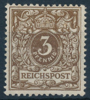 ** 1889 Mi 45a (Mi EUR 400.-) Sign. Zenker BPP - Other & Unclassified