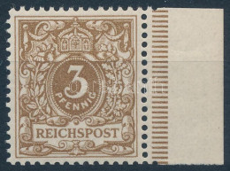 ** 1889 Mi 45cb ívszéli / Margin Piece (Mi EUR 130.-++) Sign. Zenker BPP - Sonstige & Ohne Zuordnung