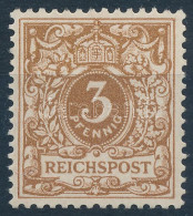 ** 1889 Mi 45d (Mi EUR 500.-) Sign. Zenker BPP - Other & Unclassified