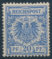 ** 1889 Mi 48a (Mi EUR 1.500.-) Sign: Wiegand BPP - Other & Unclassified