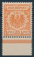 ** 1889 Mi 49ba ívszéli / Margin Piece (Mi EUR 320.-) Sign: Zenker BPP - Other & Unclassified