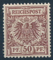 ** 1889 Mi 50d (Mi EUR 150.-) Sign: Wiegand BPP - Other & Unclassified