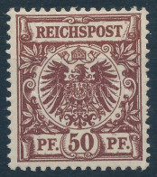 ** 1889 Mi 50da (Mi EUR 500.-) Sign: Zenker BPP - Other & Unclassified