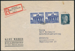 1942 Ajánlott Levél 3 Db Bélyeggel / Registered Cover - Sonstige & Ohne Zuordnung