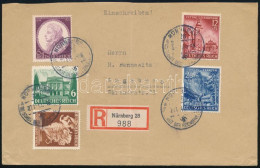 1947 Ajánlott Levél 5 Db Bélyeggel / Registered Cover - Autres & Non Classés