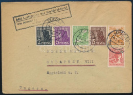 1949 Légi Levél Budapestre / Airmail Cover To Hungary - Autres & Non Classés