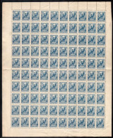 ** 1918 Mi 149 Hajtott Teljes ív / Folded Complete Sheet - Sonstige & Ohne Zuordnung