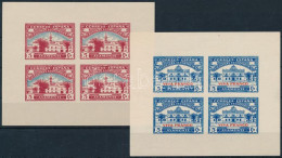 **, * Polgárháborús Magánkiadás 1936-1938 4 Klf Blokk / Civil War Private Edition 1936-1938 4 Different Blocks - Autres & Non Classés