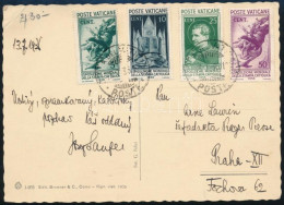 1936 Képeslap Prágába / Postcard To Praha - Other & Unclassified