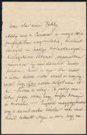 1899 Szirmay Albert (1880-1937) Zeneszerző Autográf Levele "Mon Cher Ami Détshy" Megszólítással Humoros Hangnemben, Fris - Unclassified