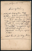 1940 Zichi és Vásonkeői Gróf Zichy Géza Lipót (1882-1941) Producer, Gyártásvezető, Művészeti Vezető által Kiállított Mun - Non Classés