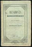 [Gyurits Antal]: Menekvés Debreczenbe Az 1849. év Kezdetén. Történeti Rajz. Irta - R - Pest, 1850. Landerer és Heckenast - Zonder Classificatie