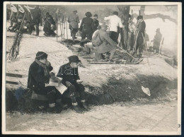 Cca 1931 Kinszki Imre (1901-1945) Budapesti Fotóművész Hagyatékából Jelzés Nélküli Vintage Fotó (ez A Szerző 802. Sz. Fe - Andere & Zonder Classificatie