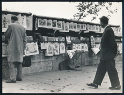Cca 1950 Párizs, ,,Melyiket Válasszam?" Feliratozott, De Név Nélküli Vintage Fotó, Ezüst Zselatinos Fotópapíron, 18,2x24 - Autres & Non Classés