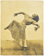 1932 Szentpál Olga Mozgásművészeti Stúdiójában Készült Fotóművészeti Alkotás 24x30 Cm - Autres & Non Classés