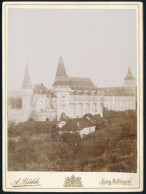 1898 Vajdahunyadi Vár, Keményhátú Fotó Bülch Ágoston Budapesti Műterméből, 16,5×12 Cm / Hunedoara, Castle - Other & Unclassified