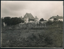 1921 Kisküküllő Vára (Erdély), Hátoldalon Feliratozott Fotó, Szép állapotban, 17×23 Cm - Andere & Zonder Classificatie