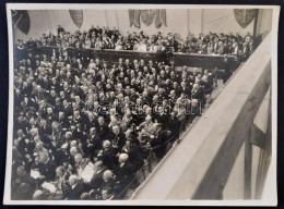 1938 Székesfehérvár, Jubileumi Országgyűlés, Kaulich Rudolf 2 Db Fotója, Hátuljukon Pecséttel Jelzettek, Feliratozva, Az - Altri & Non Classificati