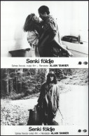 Cca 1985 ,,Senki Földje" Című Francia - Svájci Film Jelenetei és Szereplői, 15 Db Vintage Produkciós Filmfotó Ezüst Zsel - Andere & Zonder Classificatie