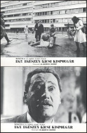 Cca 1977 ,,Egy Egészen Kicsi Kispolgár" Című Olasz Film Jelenetei és Szereplői, 5 Db Produkciós Filmfotó Nyomdatechnikáv - Otros & Sin Clasificación