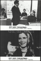 Cca 1971 ,,Egy Lány Chicagóban" Című Amerikai Film Jelenetei és Szereplői, 11 Db Vintage Produkciós Filmfotó Ezüst Zsela - Andere & Zonder Classificatie