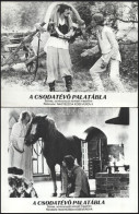 Cca 1977 ,,A Csodatévő Palatábla" Című Szovjet Mesefilm Jelenetei és Szereplői, 11 Db Vintage Produkciós Filmfotó Ezüst  - Altri & Non Classificati