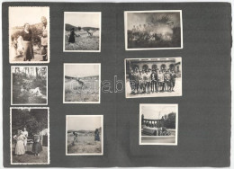 1941 Madách Gimnázium Cserkész Csapata Erdélyben Kartonon / Scout Team Of The Madách High School In Transylvania 9 Photo - Scoutismo