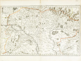 Partie Septentrionale Du Roy(au)me De Hongrie... Magyarország Határszínezett, Rézmetszetű Térképe. Megj: Nicolas Sanson: - Andere & Zonder Classificatie