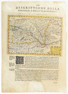 Magini, Giovanni Antonio: Descrittione Della Ungheria E Della Transilvania. Megjelent: Geographie Universae... Venezia,  - Autres & Non Classés