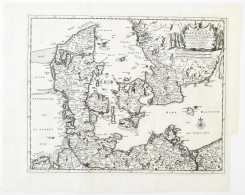 Le Royaume Du Danemark, Avec Une Partie De La Su?de, Occidentale, Duchez De Meklenburg, Lunebourg Et Br?me ..., La Carte - Other & Unclassified