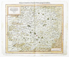 Sebastian Münster: Böhemer Königreich Mit Bergen Und Wäldern, Gerings Umb Beschlossen. Heinrich Petri, Basel, 1574 Színe - Sonstige & Ohne Zuordnung