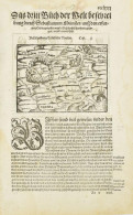 Sebastian Münster: Beschreibung Des Teutscher Nation - Németország Térképe. Megj.: Cosmographia, 1560. Fametszetű Térkép - Autres & Non Classés