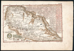 1804 Czetter Sámuel (1765-1829 K.): Máramaros Vármegye Térképe. C[omitatus] Maramarus, Rajta: Huszt, Máramarossziget, Kő - Andere & Zonder Classificatie