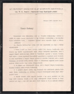 1898 Az Erzsébet Királyné Alap Felhívása Szobor állítására +  1898 Erzsébet Királyné Halálának Alkalmából Szobrot A Kirá - Unclassified