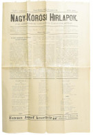 1904 A Nagy-Kőrösi Hírlapok XXIV. évf 47. Szám, 6p. Benne A Város Rendezési Tervével - Ohne Zuordnung